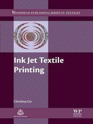 cover image of Ink Jet Textile Printing